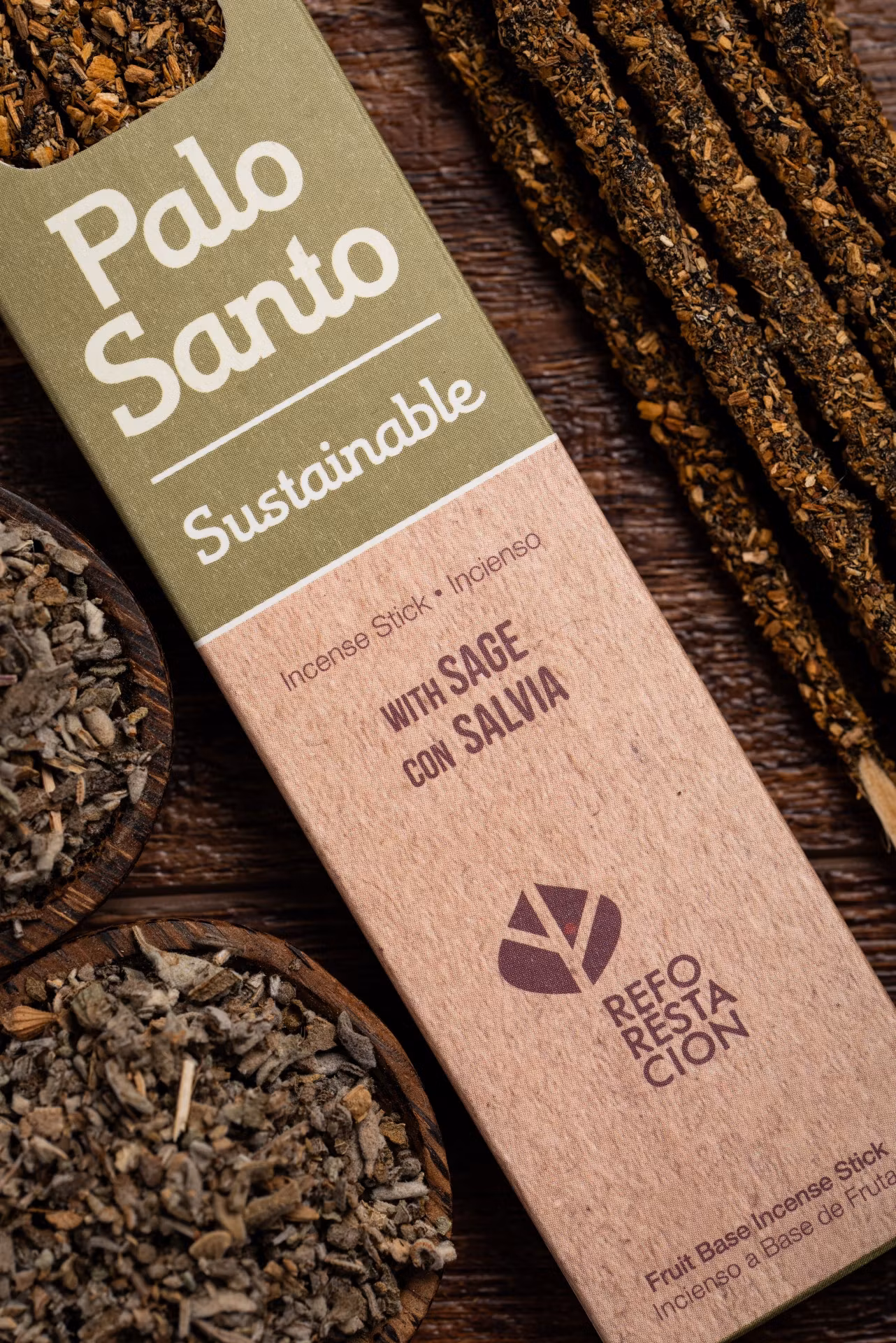 Sagrada Madre – Palo Santo med Salvia, rökelsepinnar