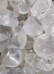 Bergkristall, klar trumlad -50% FYND B-kvalité