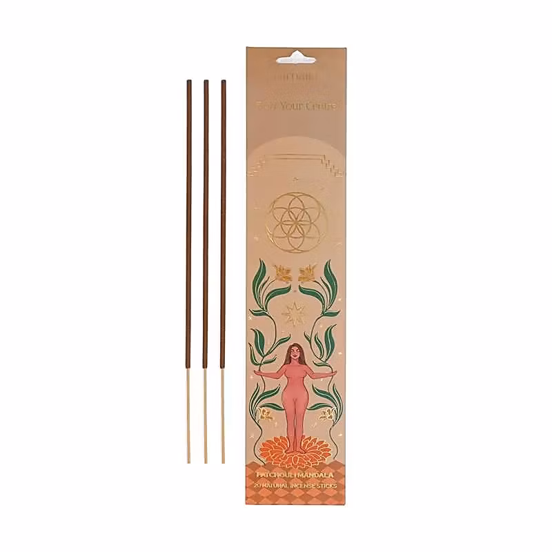 Carnatia Magic Within You – Find your Centre (Patchouli Mandala), rökelsepinnar