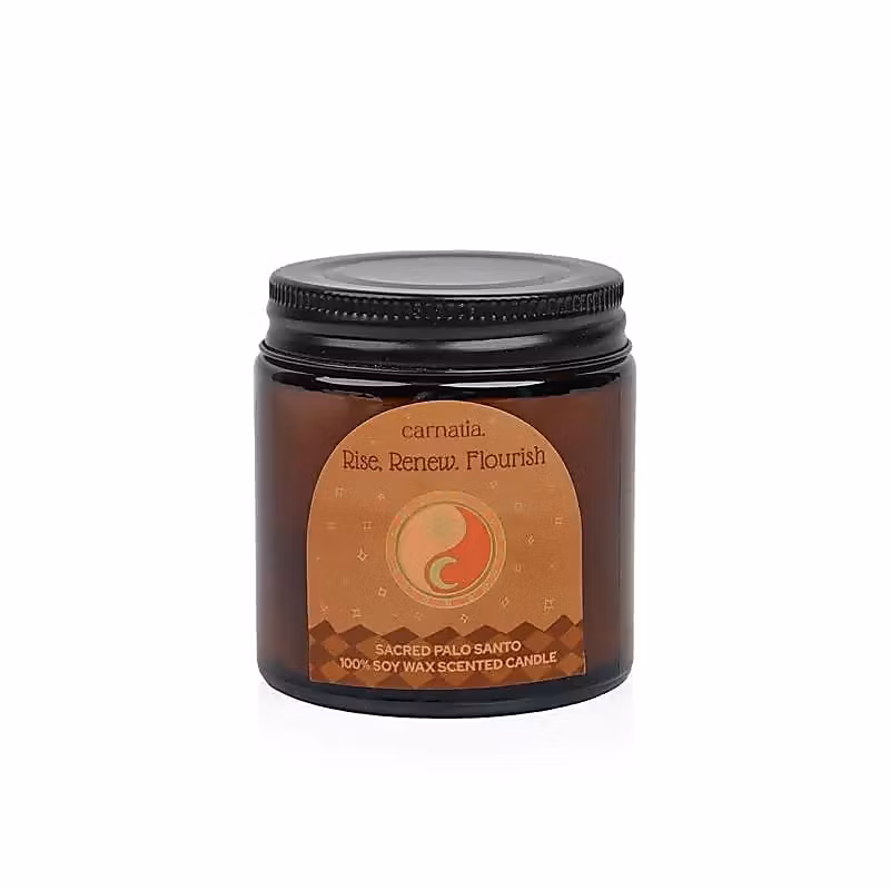 Carnatia Magic Within You – Rise, Renew, Flourish (Sacred Palo Santo), doftljus – 15 h