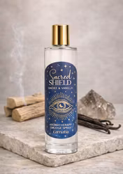 Carnatia Starry Spell – Sacred Shield (Smoke & Vanilla), rumspray & smudge spray (100 ml)