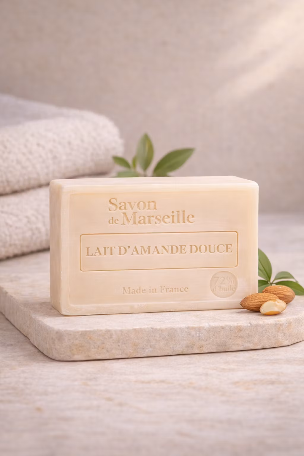 Le Chatelard 1802 - Savon de Marseille - Almond, naturlig tvål