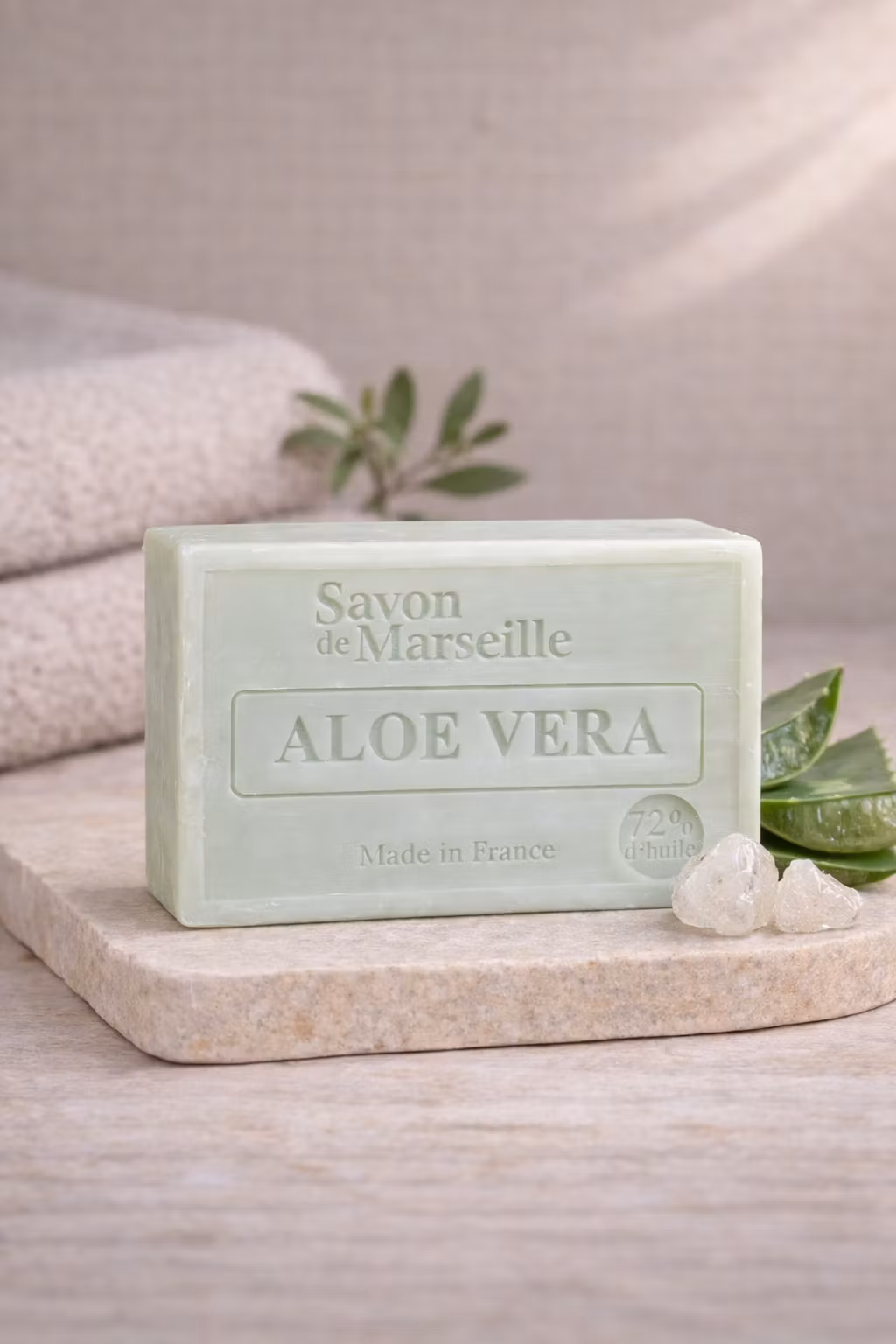 Le Chatelard 1802 - Savon de Marseille - Aloe Vera, naturlig tvål