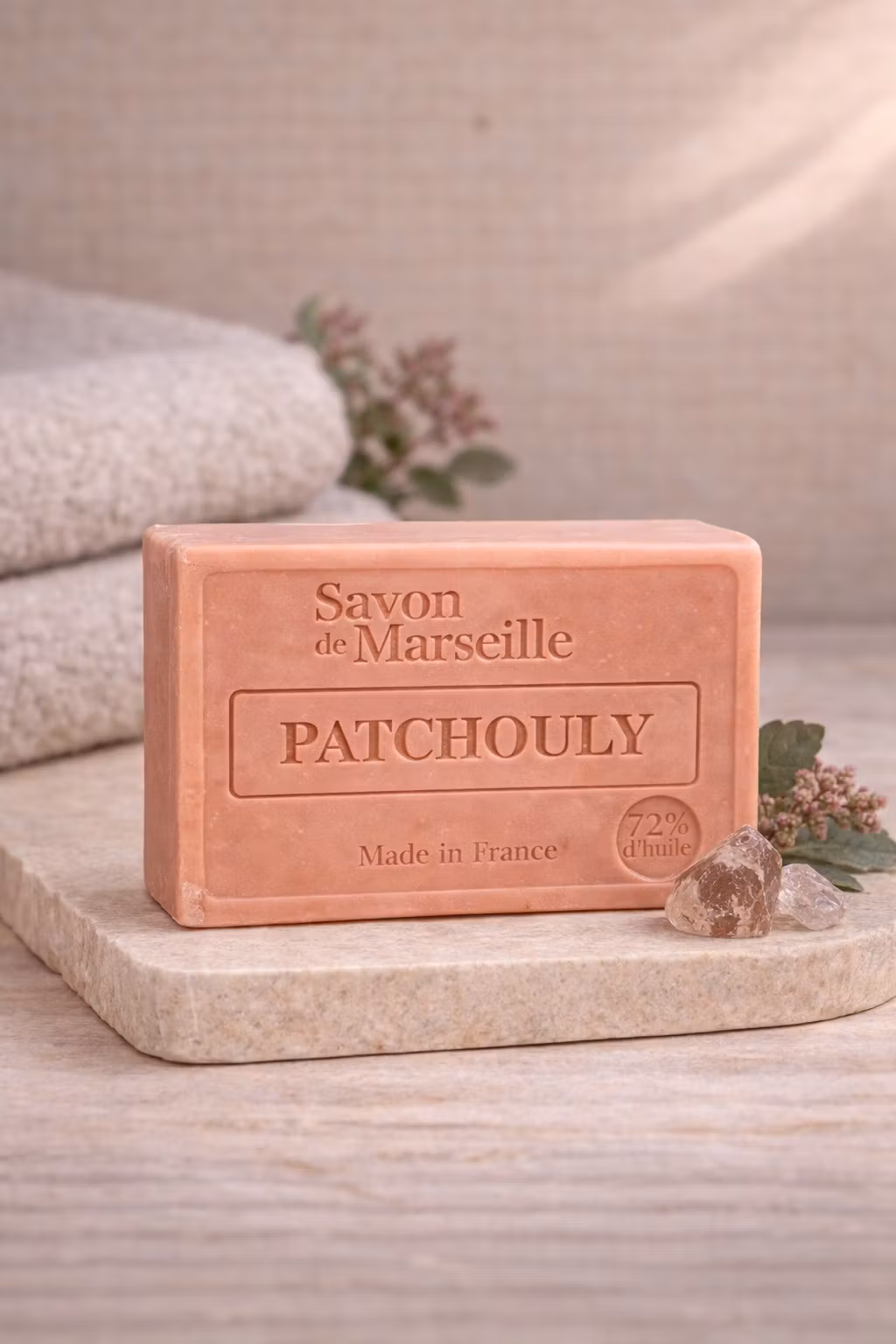 Le Chatelard 1802 - Savon de Marseille - Patchouli, naturlig tvål