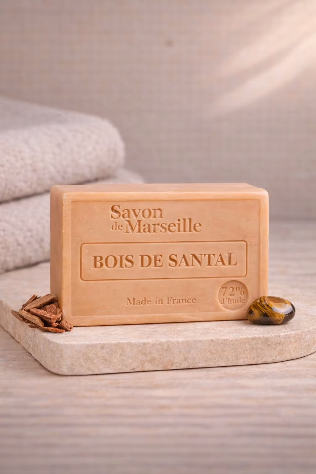 Le Chatelard 1802 - Savon de Marseille - Sandalwood, naturlig tvål