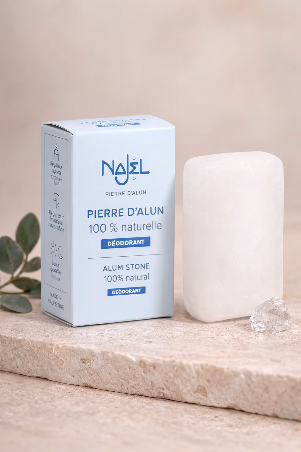 Najel Alunsten – Naturlig Mineraldeodorant