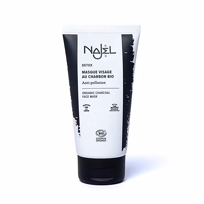Najel Detox Ansiktsmask – Aktivt Kol