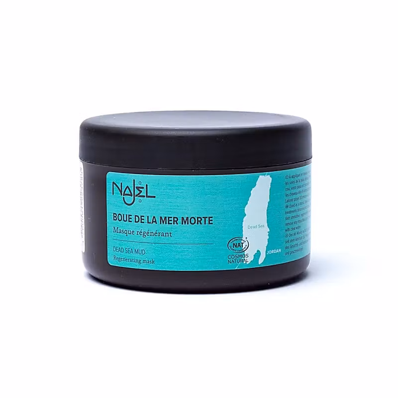 Najel Döda Havets Lermask – Mineralrik Detox Ansiktsmask