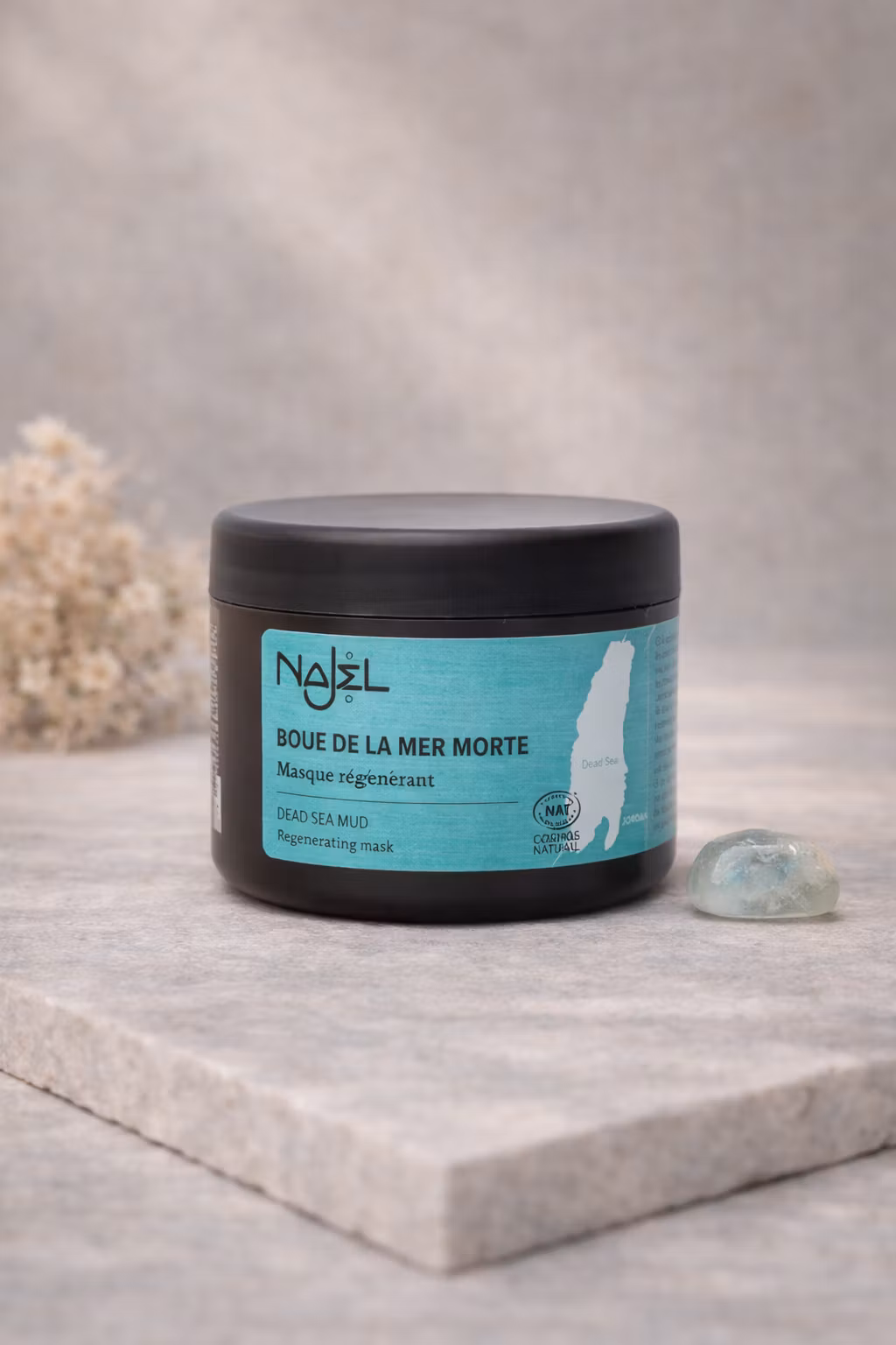 Najel Döda Havets Lermask – Mineralrik Detox Ansiktsmask