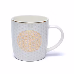 Te-mugg med sil – Flower of Life