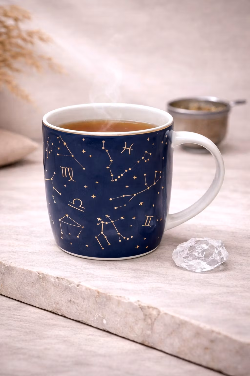 Te-mugg med sil – Stjärntecken