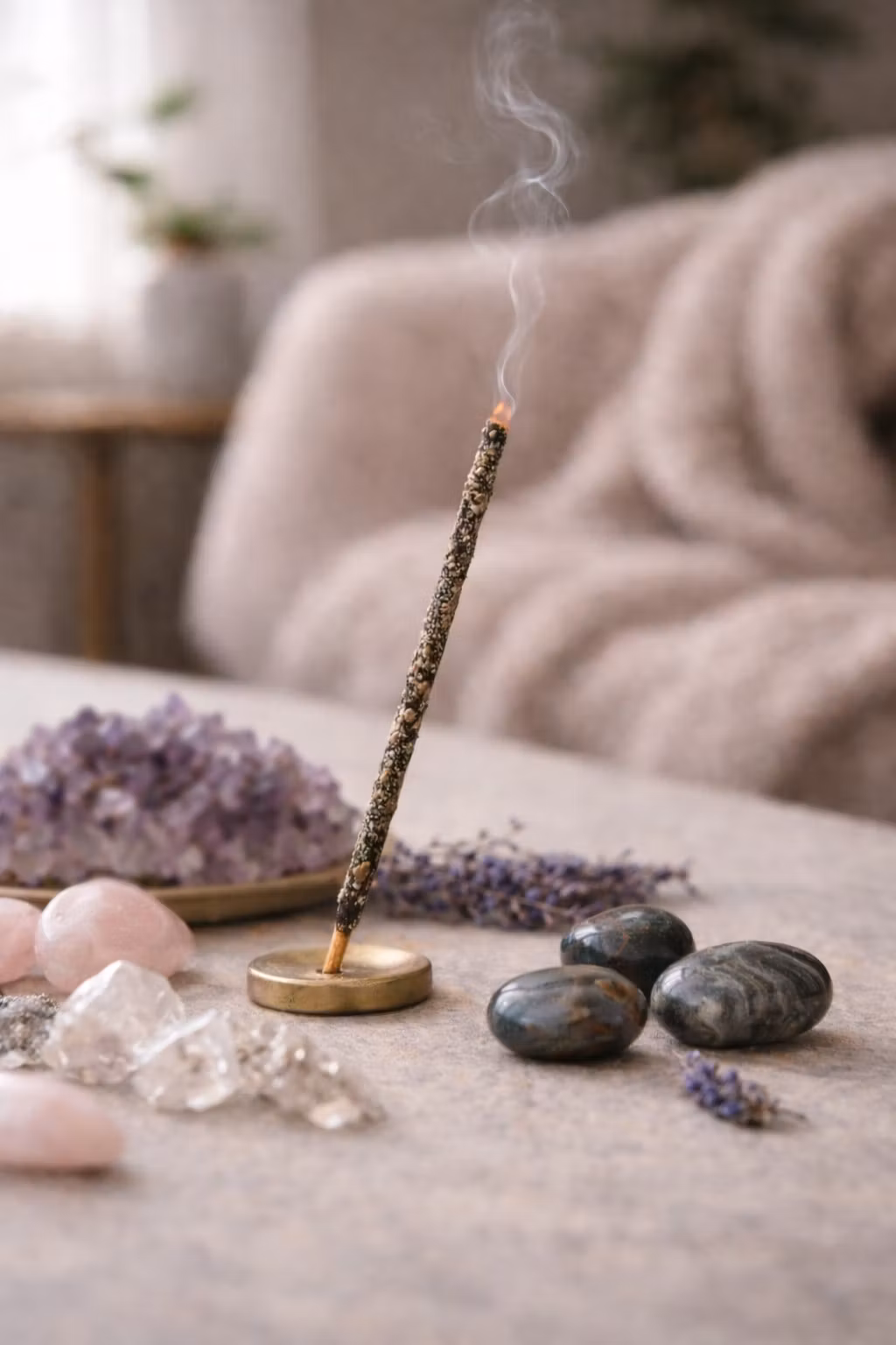 Satya Sandalwood Smudge Rökelse – Tjocka rökelsepinnar