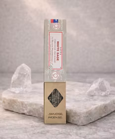 Satya White Sage Smudge Rökelse – Tjocka rökelsepinnar