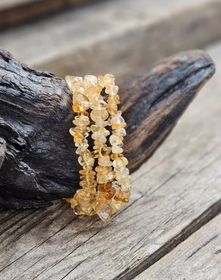 Citrin, chipsarmband