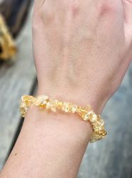 Citrin, chipsarmband