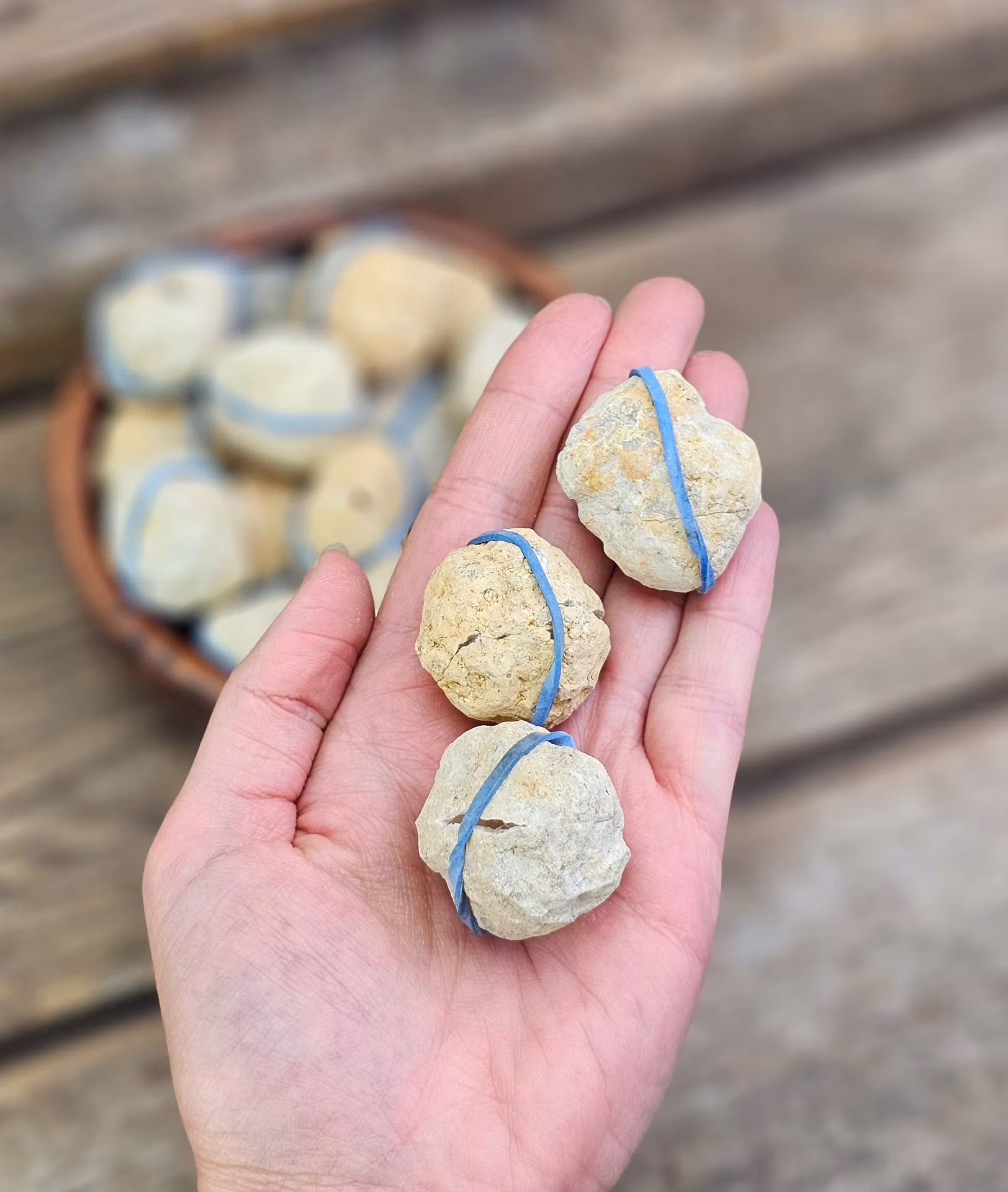 Kalcitgeod, delat par – Mini
