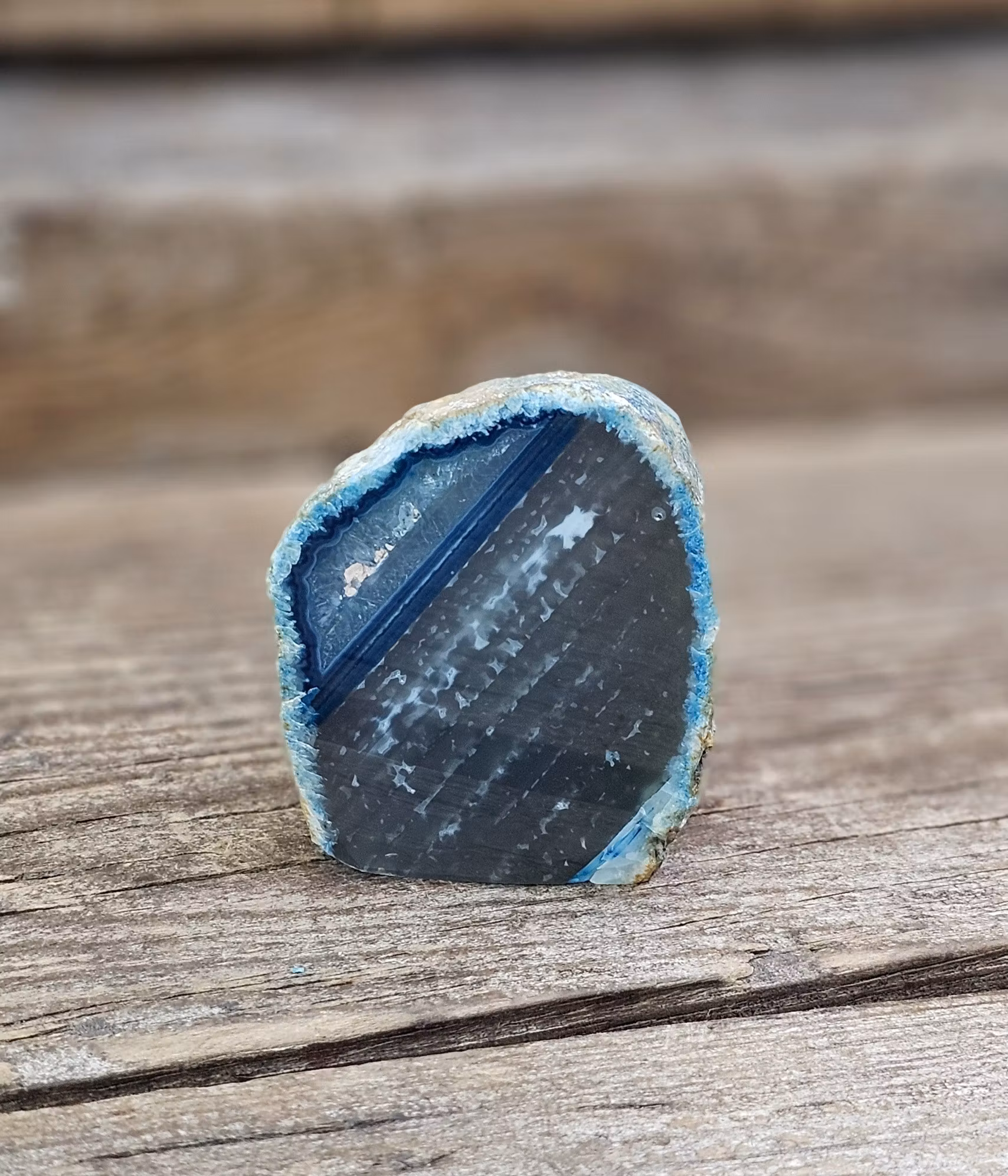 Blå Agat, stående #25