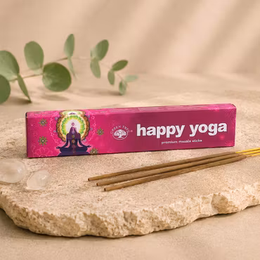 Green Tree – Happy Yoga, rökelsepinnar