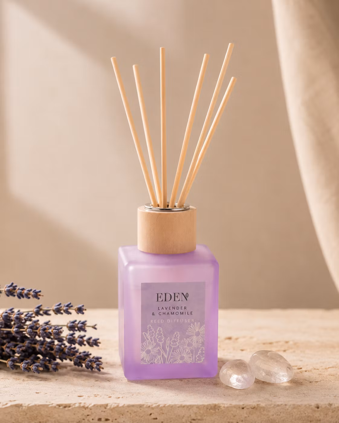 Eden – Lavendel och Kamomill, doftpinnar (100 ml)