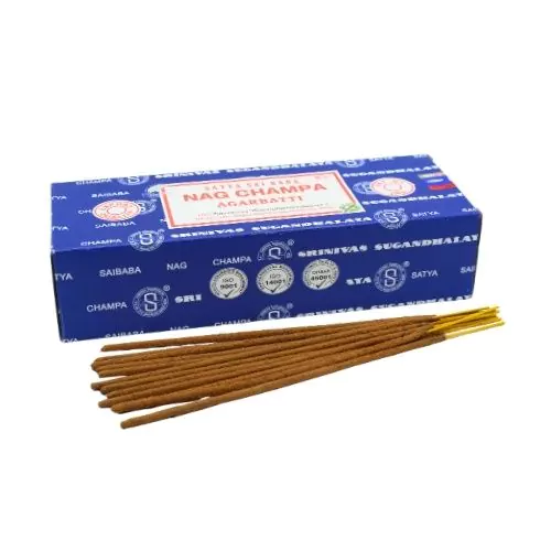Satya – Nag Champa rökelsepinnar, storpack 250 g