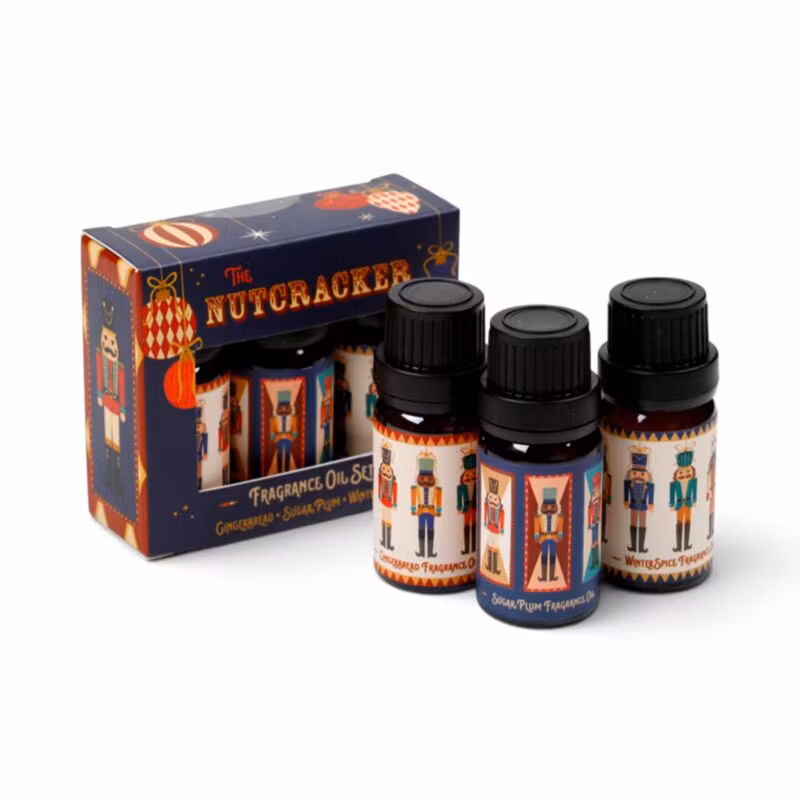 Nutcracker – Gingerbread, Sugar Plum & Winter Spice, aromaoljor (3×10 ml)