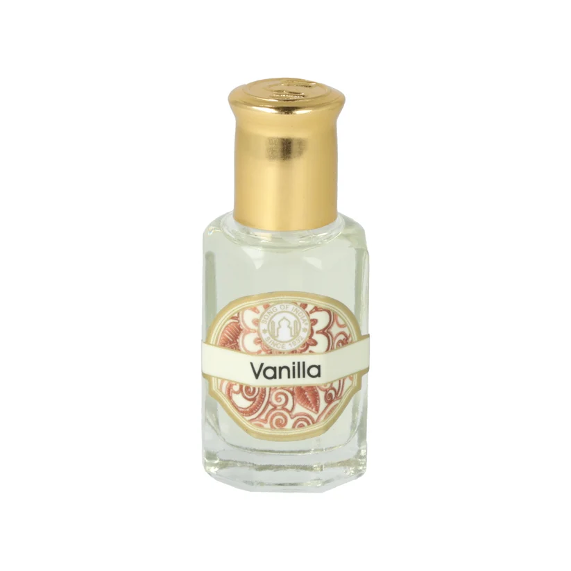 Song of India – Vanilla (Vanilj) Ayurveda Doftolja, 10 ml
