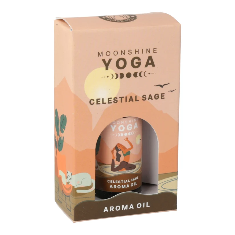 Song of India – Moonshine Yoga Celestial Sage Aromaolja, 10 ml