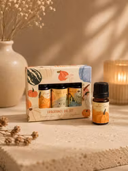 Autumn Harvest – Pumpkin Spice, Apple Pie & Gingerbread, aromaoljor (3×10 ml)