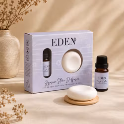 Eden Aromaolja – Fresh Cotton med Stendiffuser (10 ml)