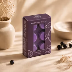 Eden – Black Plum & Cassis, doftvax (6 brytbara bitar)