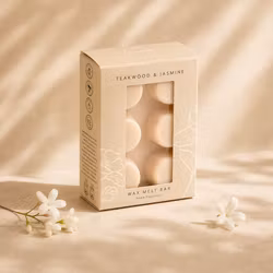 Eden – Teakwood & Jasmine, doftvax (6 brytbara bitar)