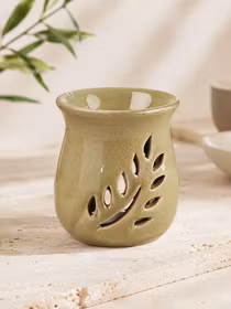 Oljebrännare / Aromalampa – Natur Oliv, doftspridare i keramik