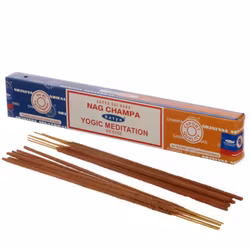 Satya Sai Baba Combo Serie - Nag Champa och Yogic Meditation, rökelsepinnar