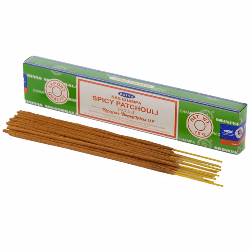 Satya - Spicy Patchouli Nag Champa, rökelsepinnar