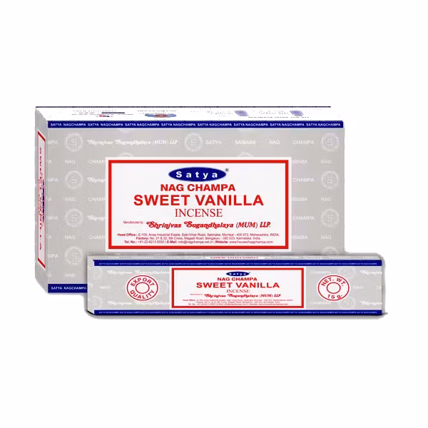 Satya - Sweet Vanilla Nag Champa, rökelsepinnar