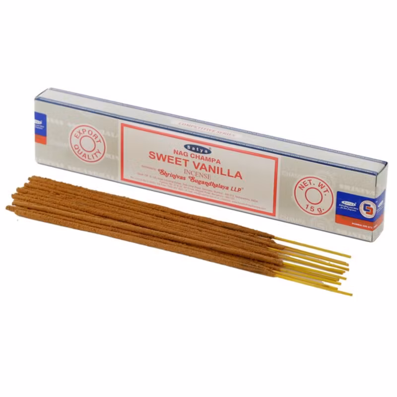 Satya - Sweet Vanilla Nag Champa, rökelsepinnar