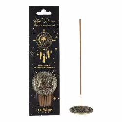 PureWorks – Boho Dreams, Myrrh & Sandalwood, rökelsepinnar med hållare