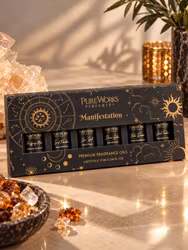 PureWorks – Manifestation, premium aromaoljor gåvoset 6 × 10 ml – Esoteric Collection
