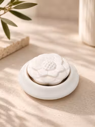 Aromasten Lotus – doftspridare för eteriska oljor, Vit