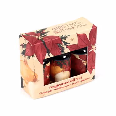 Christmas Botanicals – Christingle, Frankincense & Myrrh och Mistletoe, aromaoljor (3×10 ml)