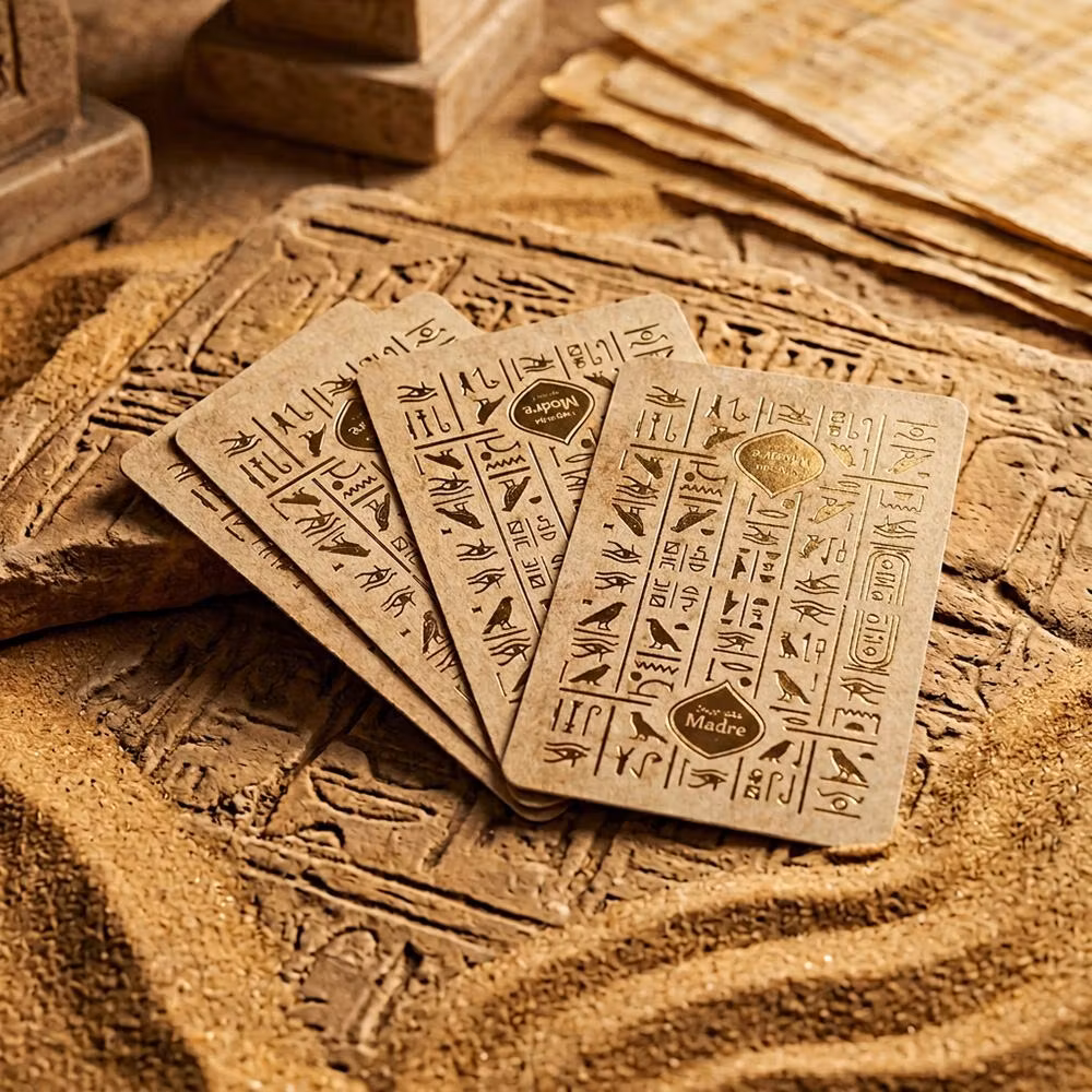 Egyptian Tarot Bakhoor Noir rökelse och samlarkort