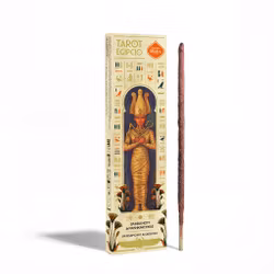 Sagrada Madre – Egyptian Tarot Cardamom & Frankincense (Kardemumma & Olibanum), rökelsepinnar + 2 tarotkort