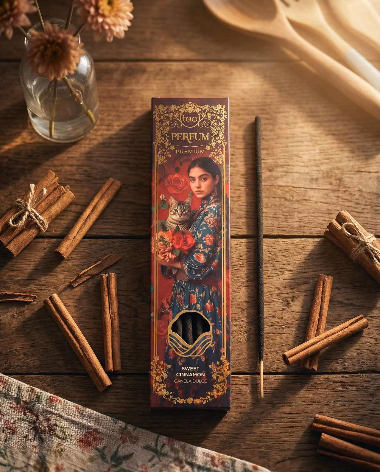 Sagrada Madre TAO Premium Sweet Cinnamon rökelsepinnar