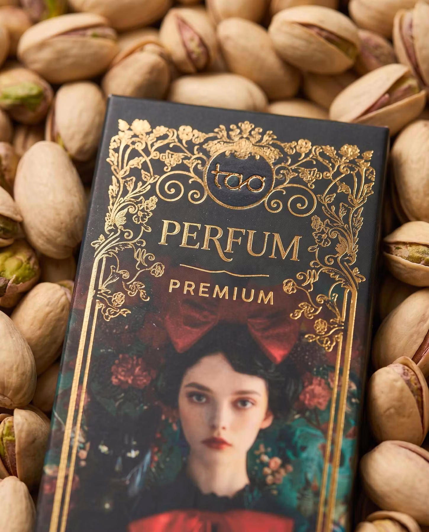 TAO Premium Pistachio Chocolate med 8 tjocka rökelsepinnar