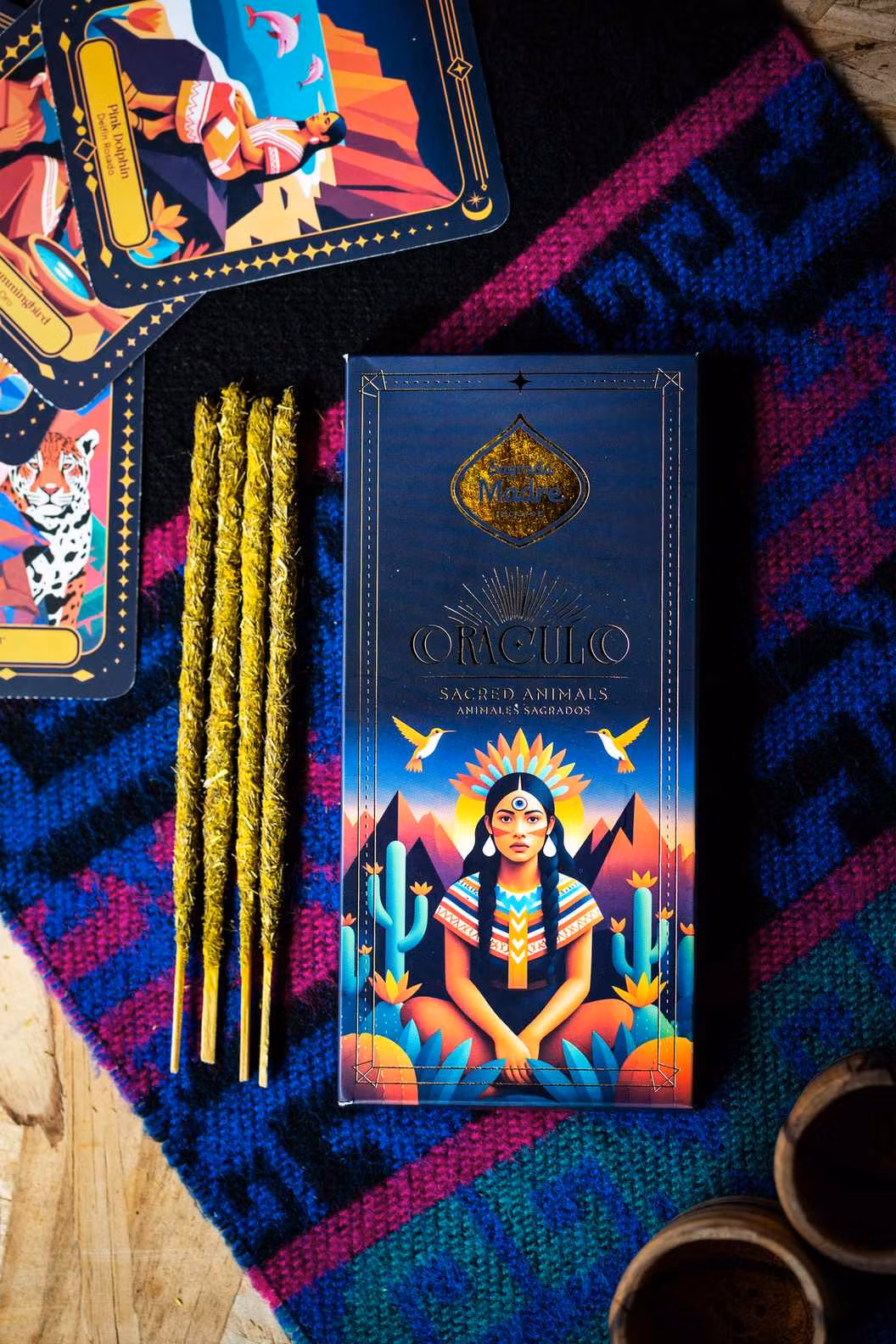 Sagrada Madre Oracle of Sacred Animals samlarkort