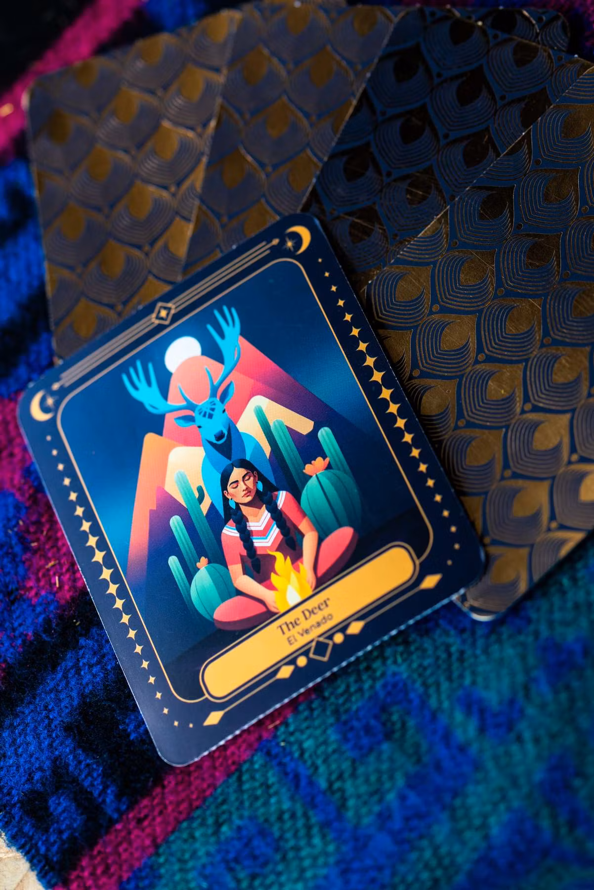 Sagrada Madre Oracle of Sacred Animals detaljbild