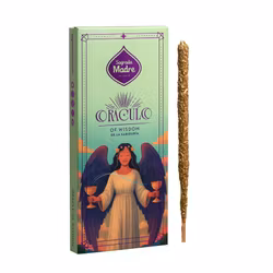 Sagrada Madre – Oracle of Wisdom – Mystic Myrrh (Myrra), rökelsepinnar + 1 orakelkort