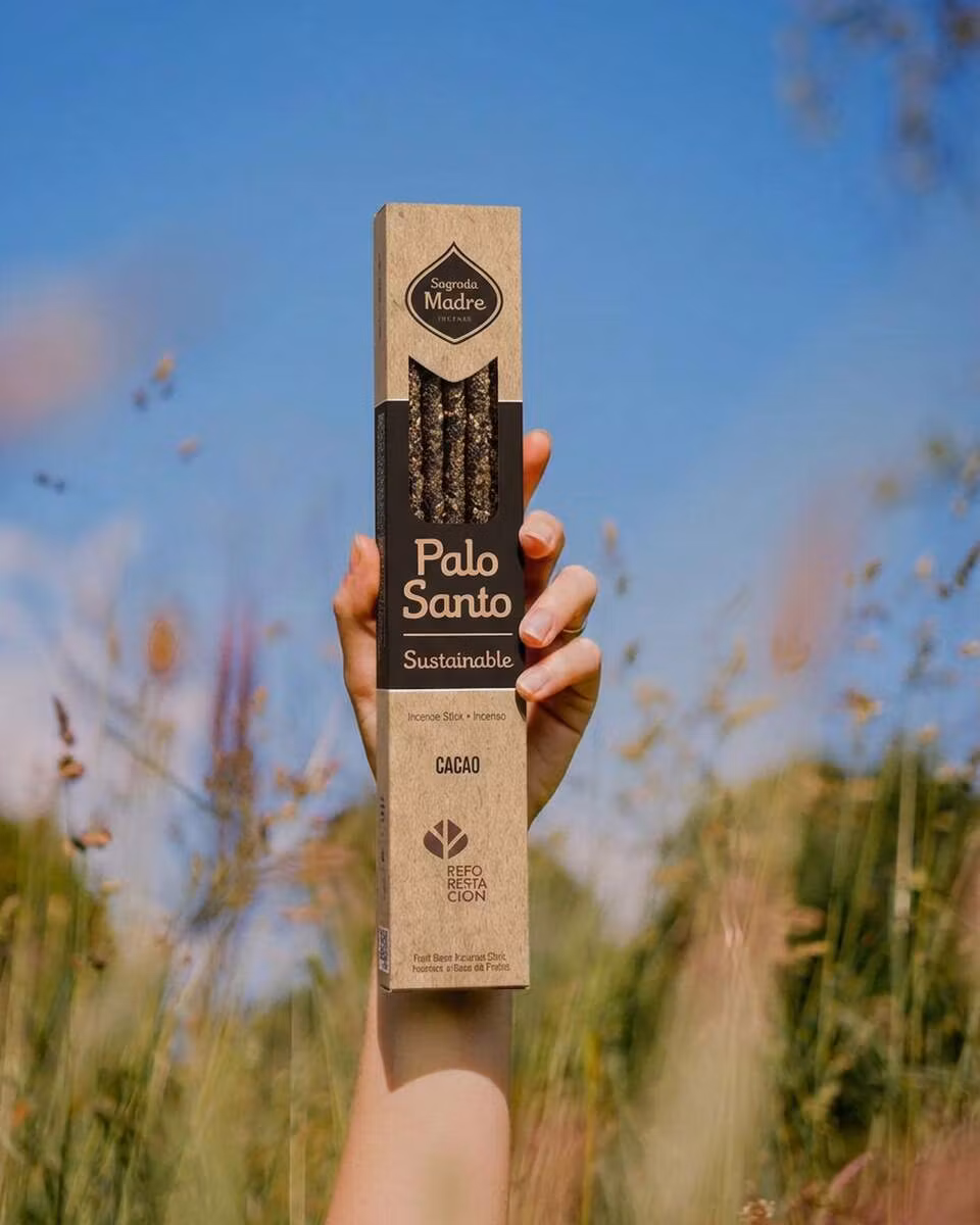Sagrada Madre Palo Santo Line Cacao (Kakao) – Palo Santo rökelse