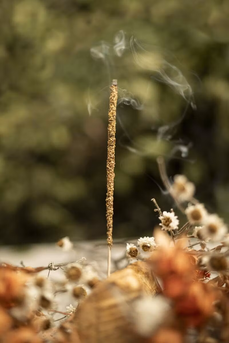 Orange (Apelsin) rökelsepinnar med Palo Santo från Sagrada Madre
