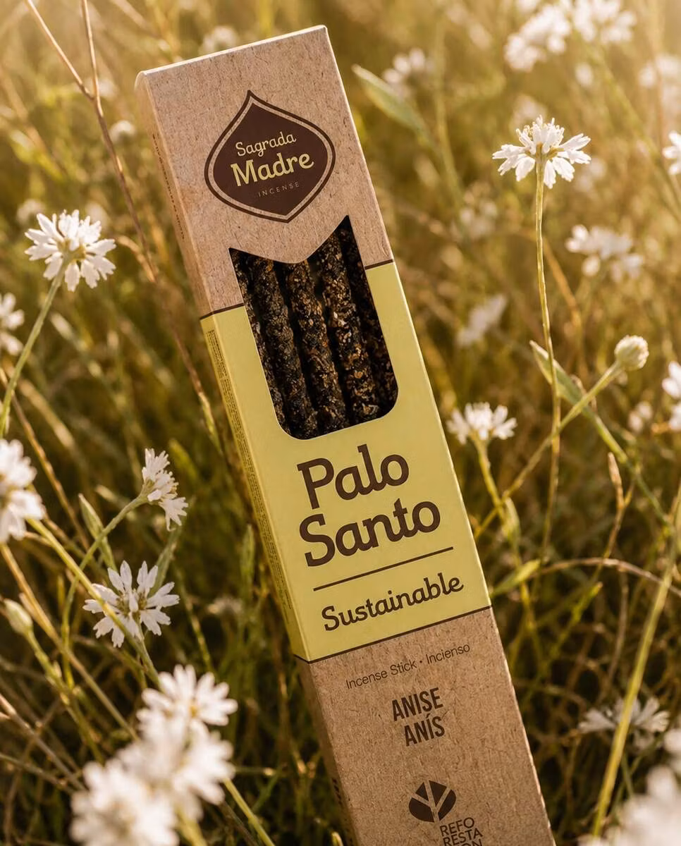 Anise (Anis) rökelsepinnar med Palo Santo från Sagrada Madre